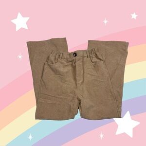 SHEIN Kids Tan Corduroy Pants